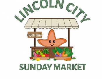 Lincoln City Sunday market logo