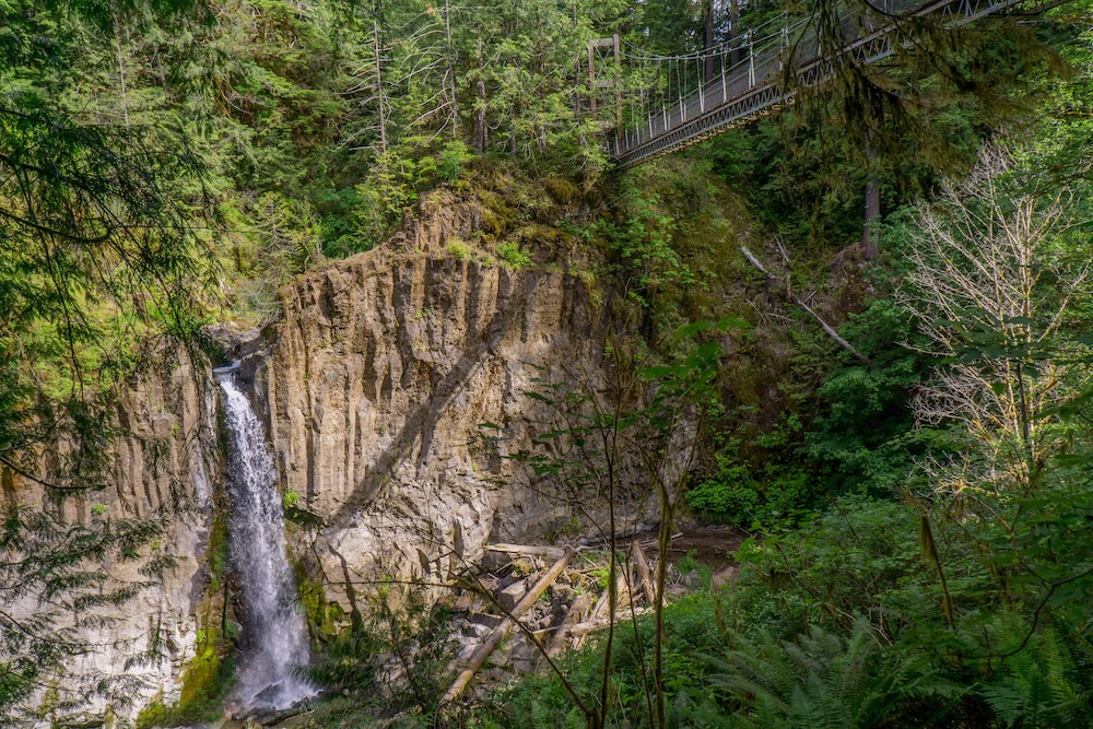 Drift Creek Falls Oregon coast