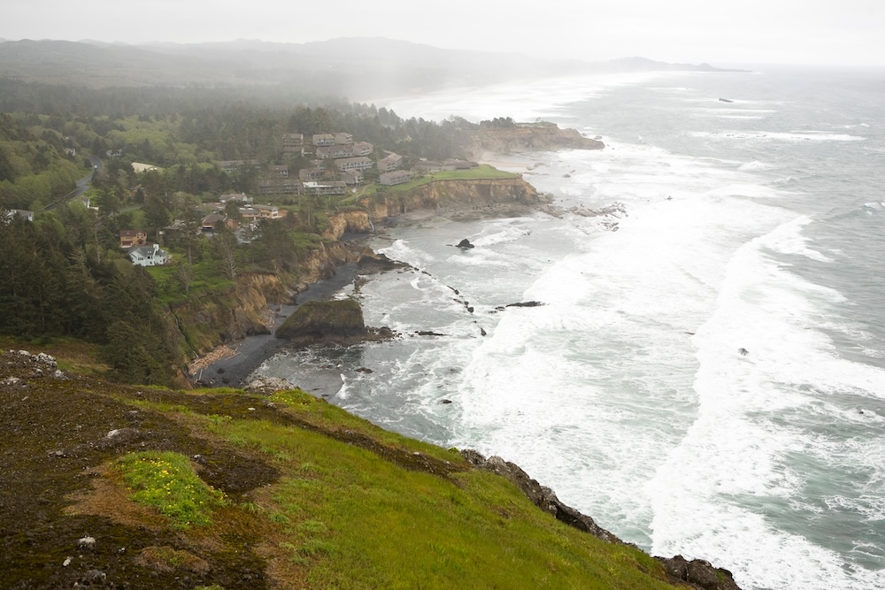 Cape Foulweather Oregon Coastline