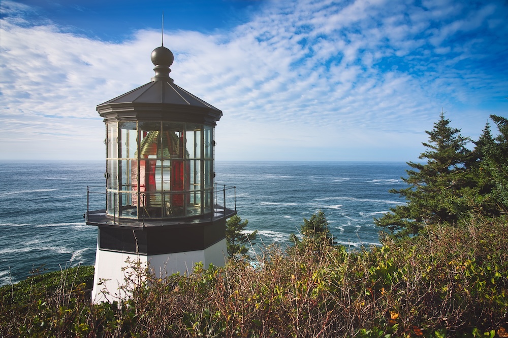 Tillamook Bay Lighthouse Afternoon